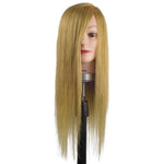 Human Hair Mannequin + Clamp (For Online Students)