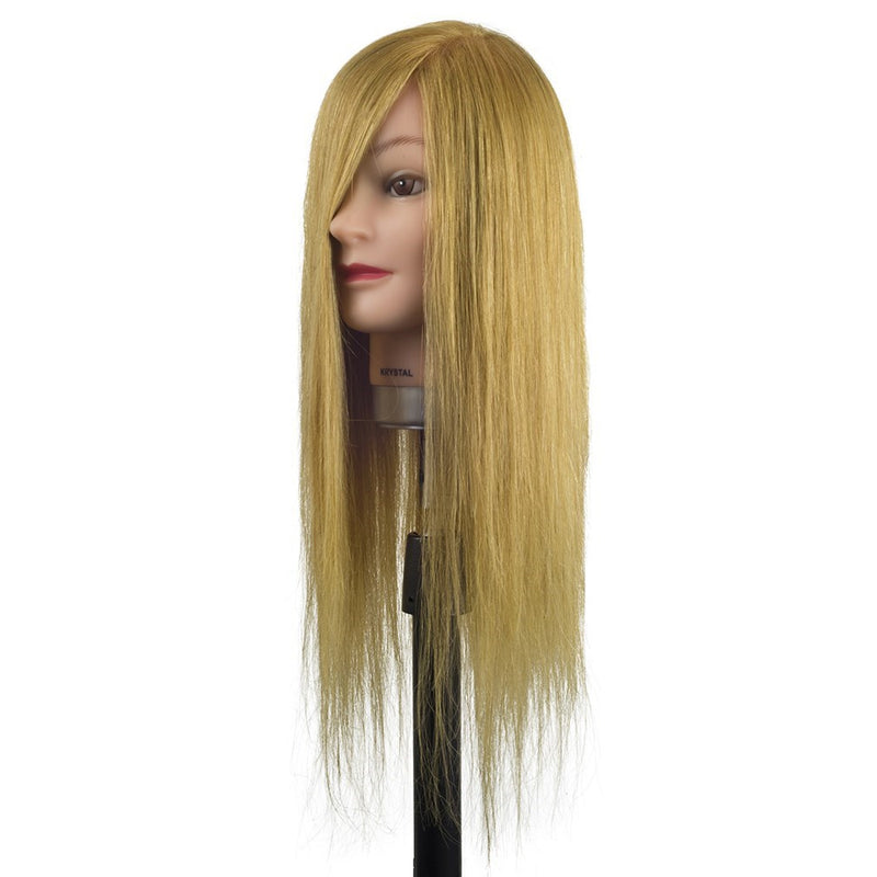 Human Hair Mannequin + Clamp (For Online Students)